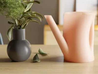 Minimalist Watering Pot: Effortless Elegance for Your Plants