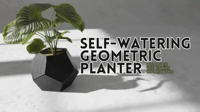 Self Watering Geometric Planter
