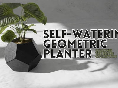 Self Watering Geometric Planter