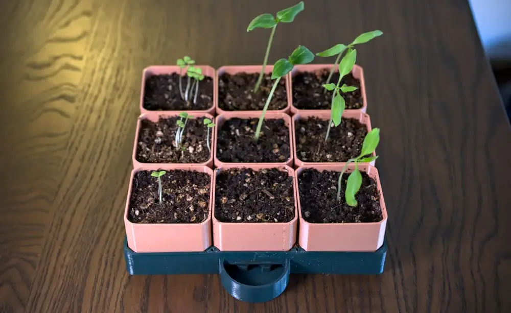 Parametric Seed Starter 3x3