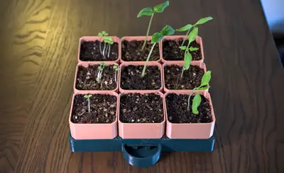 Parametric Seed Starter 3x3