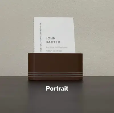 Retro Business Card Holders