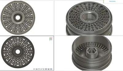 1/8th scale Buggy Wheel