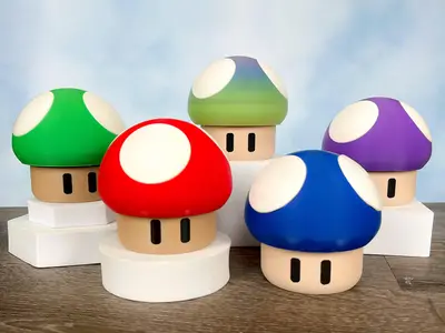 Mushroom Stash Container