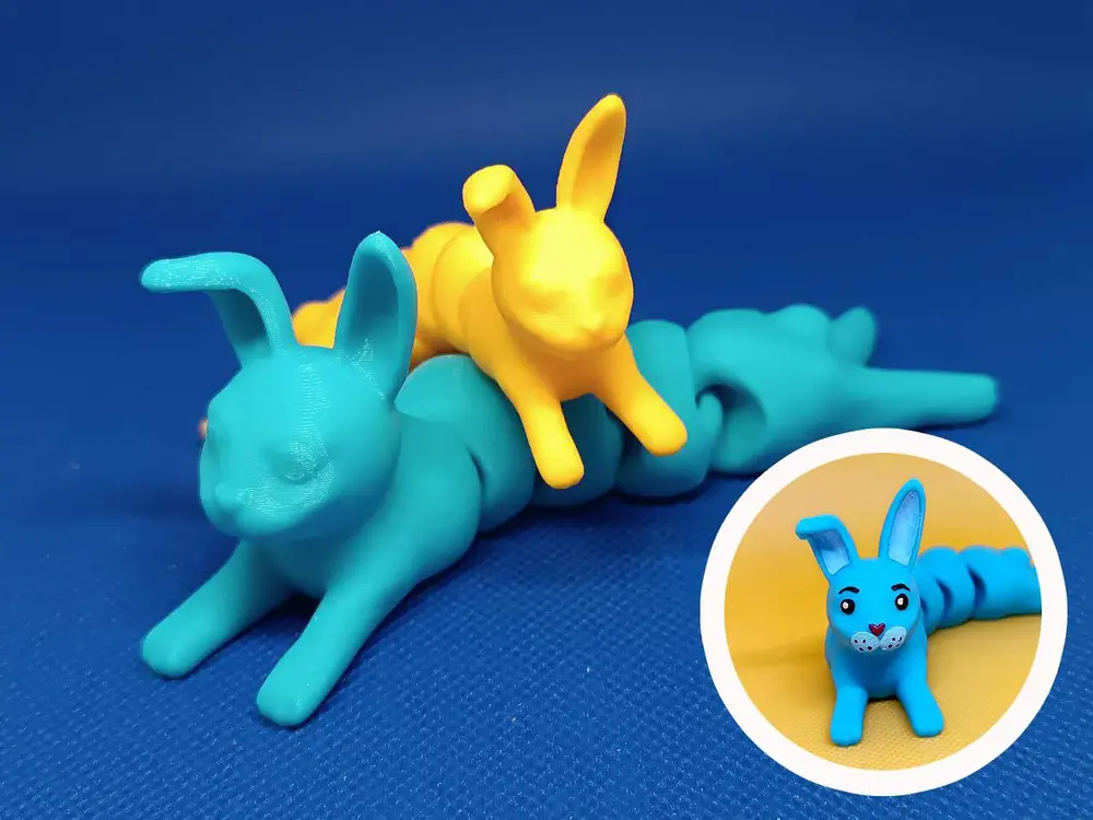 Articulated Bunny (print in place)