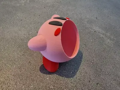 Kirby Poop sucker, waste eater, candy jar