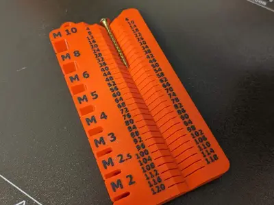 Screw Measuring Tool