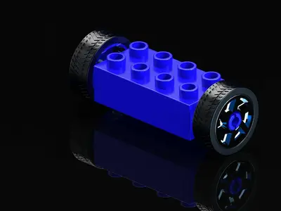 Brick wheels