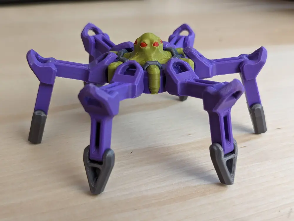 Articulated Alien Hexapod Mech