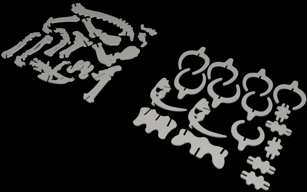 Sabertooth 3D Puzzle
