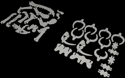 Sabertooth 3D Puzzle