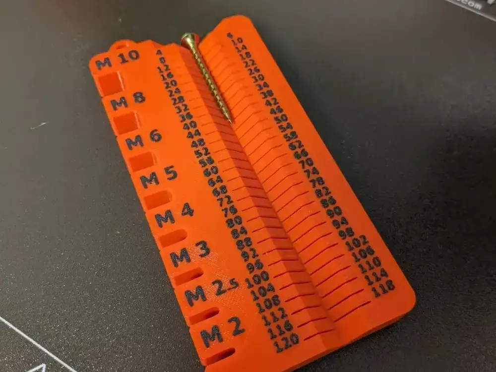 Screw Measuring Tool