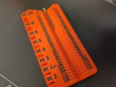 Screw Measuring Tool