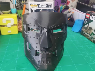 Dr Doom Mask with Rivets