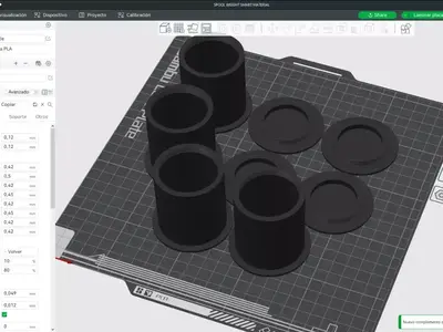 Smart Material Adapter Spool Weight for AMS