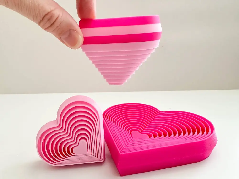 Heart Layered Fidget Toy