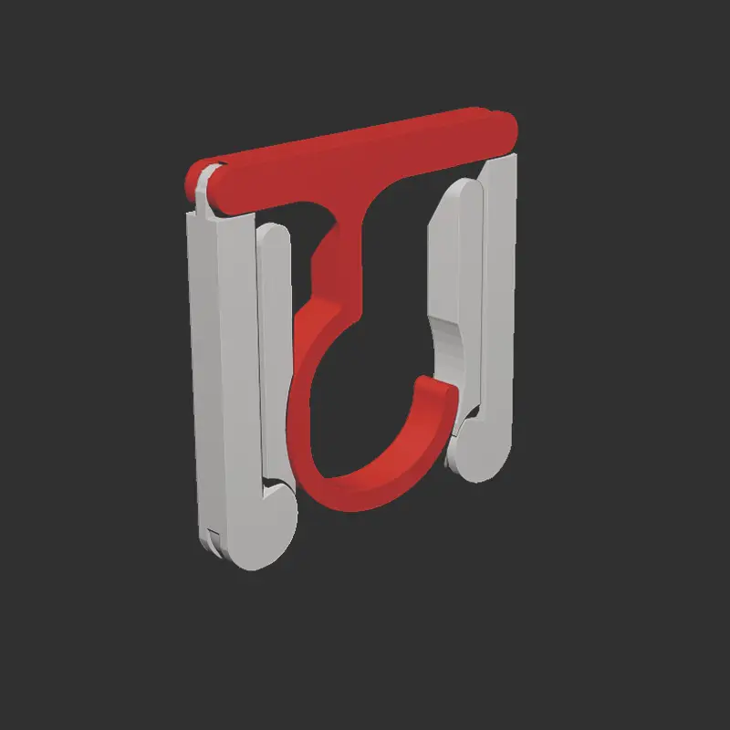 Collapsible Clothes Hanger - Print in Place - Multicolour