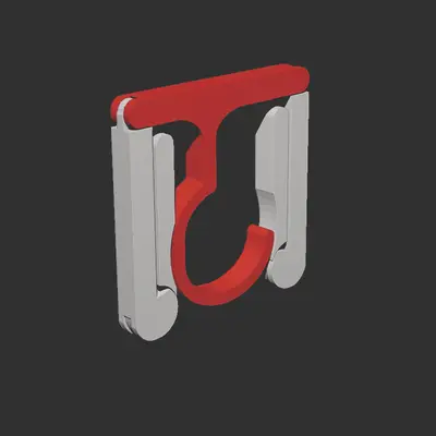 Collapsible Clothes Hanger - Print in Place - Multicolour