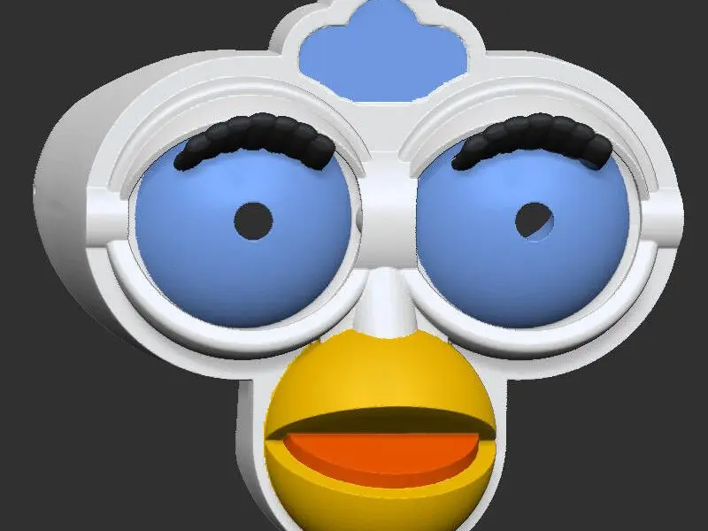 Cursed Furby Mask