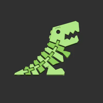Flexi Cuboid Dinosaur