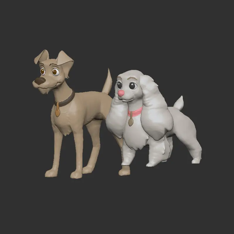Whitey and Grayson - Multicolour