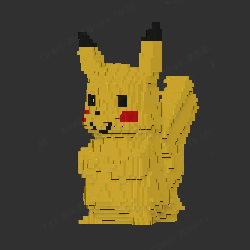Pixel Pika - Multicolour