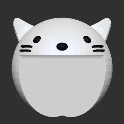 White Cat Ball