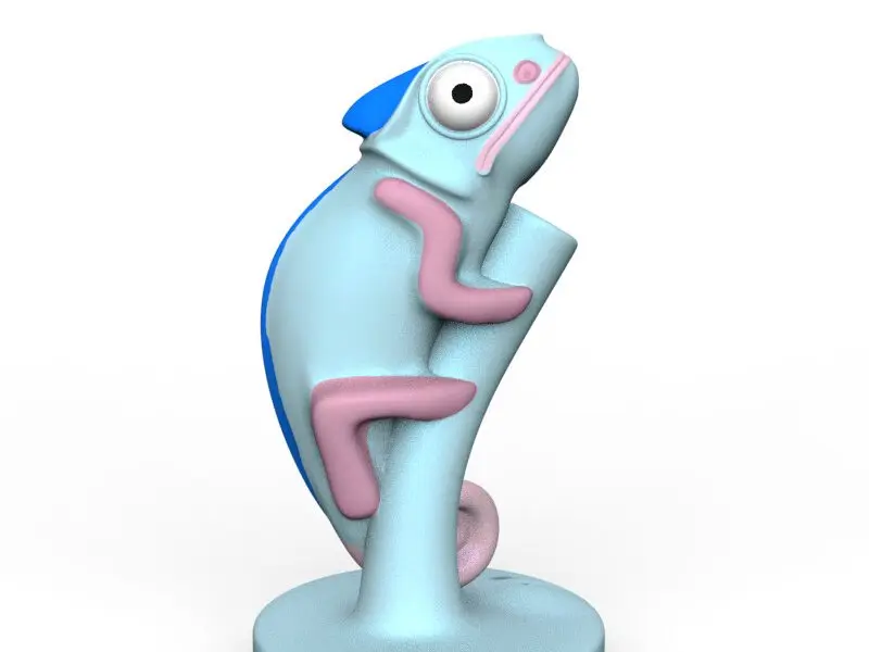 Chameleon Pen Holder