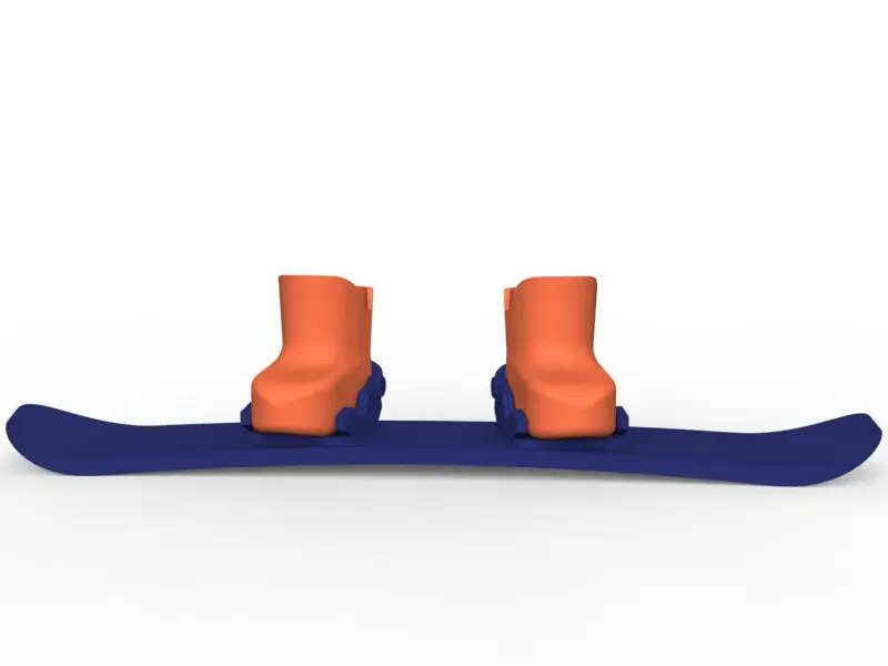 Finger Snowboard