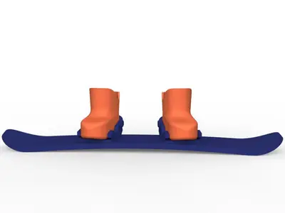 Finger Snowboard