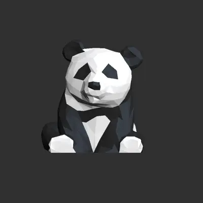 Giant Panda Poly - 2 colors
