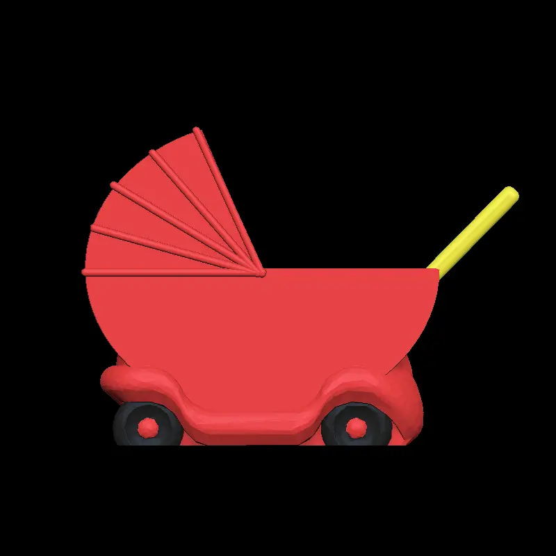 Red Pram