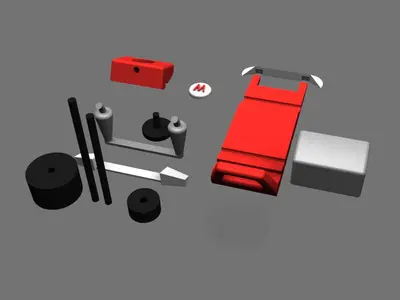 Red Mini Racer