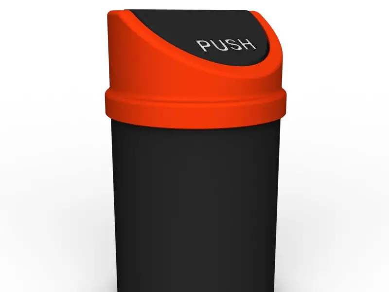 Mini Desktop Trash Can
