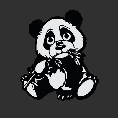 Panda led light lamp