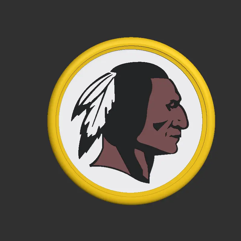 Washington Redskins Coaster
