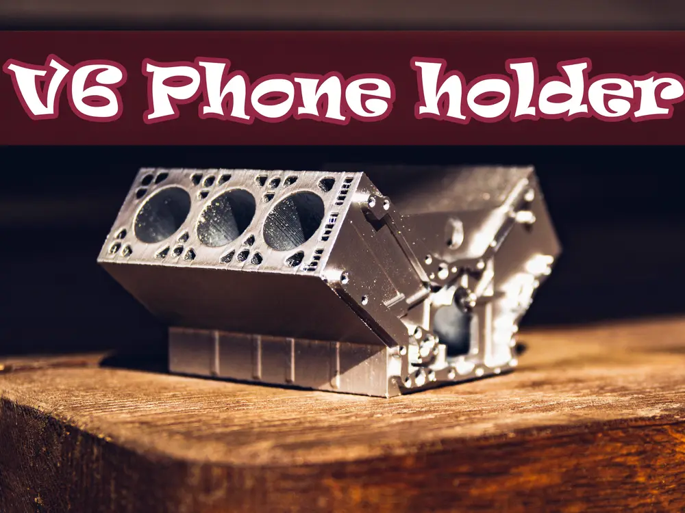 V6 Engine organizer for phones and pendrives