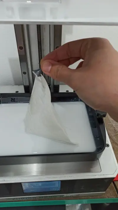 Pull-Up for Failed Resin