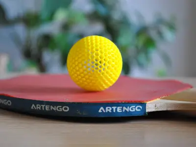 Airless Ping Pong Ball