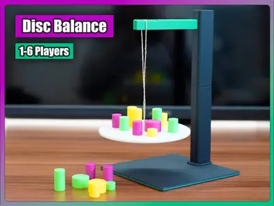 Disc Balance (1-6 Players; Game of Skill; Age 3+)