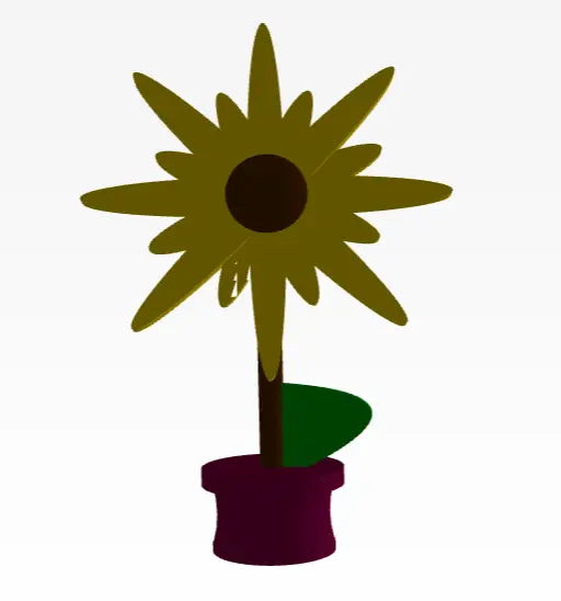 Potted Plant Desk Accessory