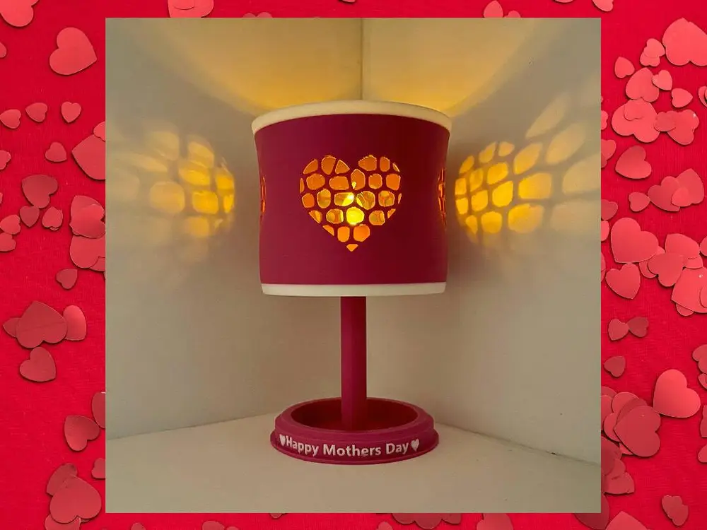 Mother's Day Mini LED Tealight Lamp