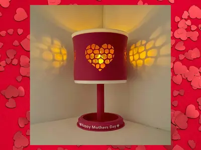 Mother's Day Mini LED Tealight Lamp