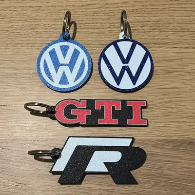 VW Volkswagen keychain - R keychain