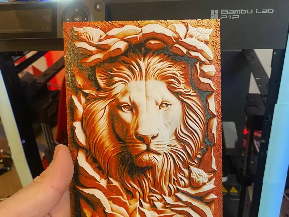 Lion - HueForge