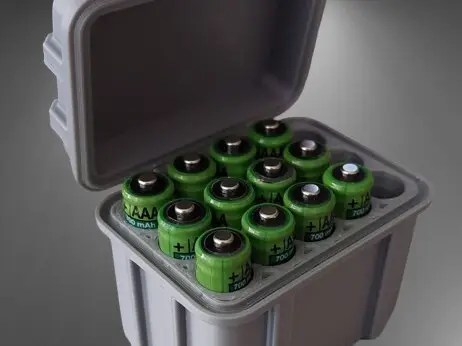 AAA storage battery box