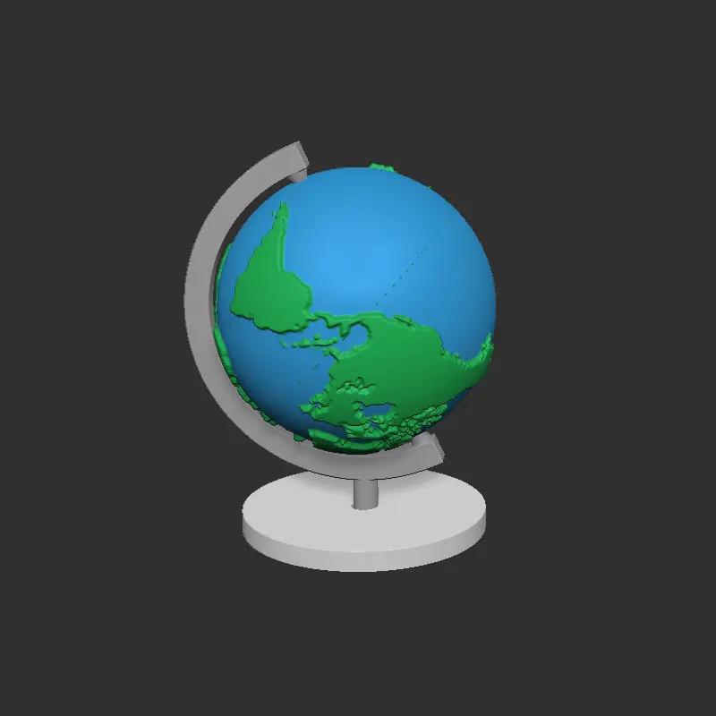 Spinning Globe Ornament