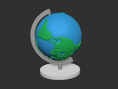 Spinning Globe Ornament