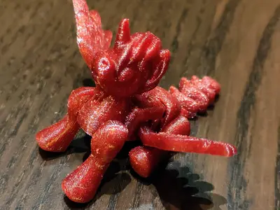 Articulated Flexi Unicorn.