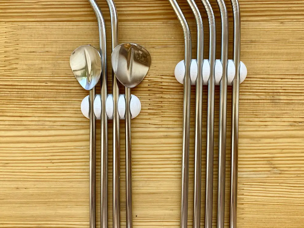 Metal Straw Holder